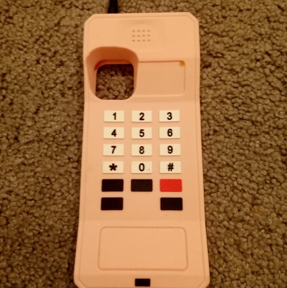 Vintage I Phone Android Pink Rubber Case Cover Y2K Nice! - Picture 2 of 3